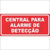 Central para alarme de detecção